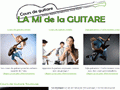 La Mi De La Guitare - Cours, Enregistrements, Lutherie